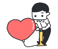 Happy I Love You Sticker by nothingwejun