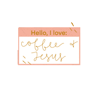 Bible Study Hello Sticker