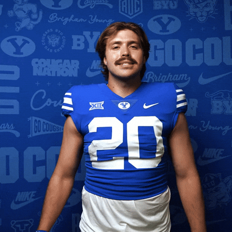 College Football Go Cougs GIF by BYU Cougars