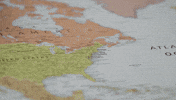 road trip map GIF by Topshelf Records