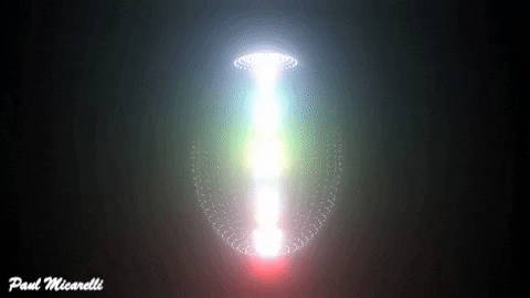 paulmic giphygifmaker rainbow trippy life GIF