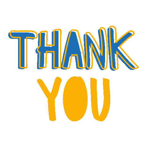Ul Thank You Sticker by Union Lido