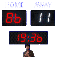 11 Away Sticker