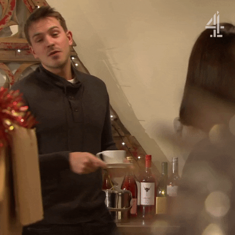 Coffee Spilling GIF by Hollyoaks