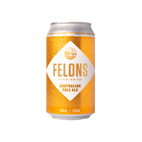 giphygifmaker beer hsw felons australian beer Sticker