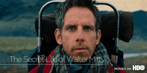 the secret life of walter mitty hbo movies GIF by HBO