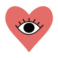 Heart Blinking Sticker