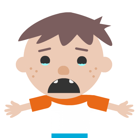Sad Tears Sticker by Woohoo Storytime