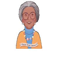 Marian Wright Edelman Sticker by Omlie Consulting