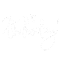 Thursday Weekdays Sticker by Sincerely Barbie Designs