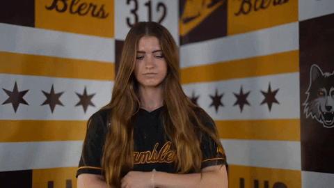 Loyola Softball GIF by LoyolaRamblers