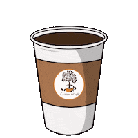 Coffee Bean Sticker by La Tierra del Café