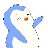 Lets Go Yes Sticker by Pudgy Penguins