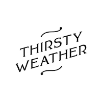 ODRCOLLECTION drink thirsty phrase saying Sticker