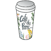 ODRCOLLECTION coffee caffeine latte takeaway Sticker
