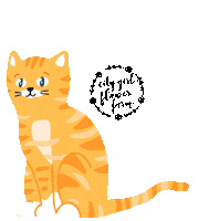 citygirlflowerfarm cats flowers canada farm Sticker
