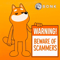 Warning Take Care GIF by BONK