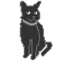 Futeshy cat pixel cats pixel art Sticker