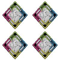 ShopJungleBox colorful shine fresh clean Sticker
