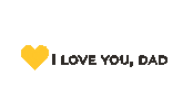 Fathers Day Love Sticker by Kennesaw State University