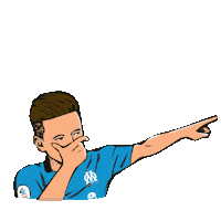 florian thauvin football Sticker by Olympique de Marseille