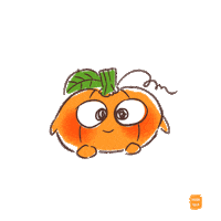 inirabka hi pumkins cutepumkins hitoyou Sticker