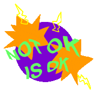 mental health ok Sticker