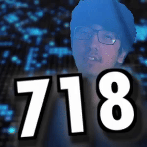 718