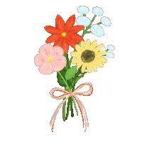Flower Bouquet Sticker