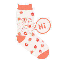 Fun Hello Sticker