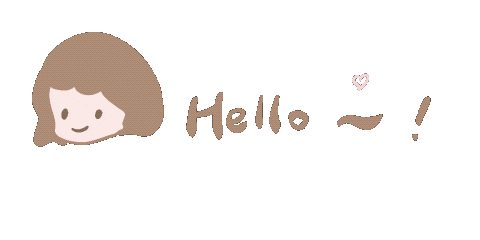 Girl Hello Sticker
