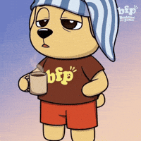 Bonk Drinking GIF by Buddies for Paws