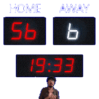 6 Away Sticker