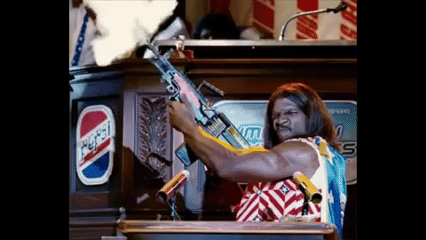 my reaction when i care this much GIF