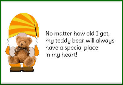 Teddy Bear Gnome GIF