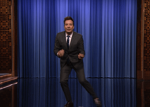 Jimmy Fallon Happy Dance GIF by The Tonight Show Starring Jimmy Fallon