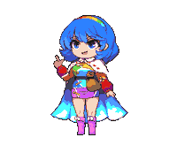LaChimata touhou chimata tenkyuu Sticker