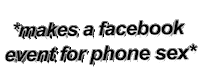 facebook event Sticker by AnimatedText