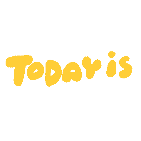 Today Is Illustration Sticker