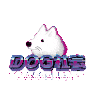 Dog Pixel Sticker