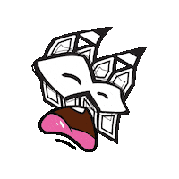 Scream Omg Sticker by Stamatia Alexaki