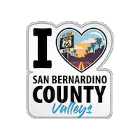 Sbcounty Sticker by San Bernardino County