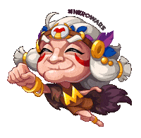 Flying Help Me Sticker by Hero Wars