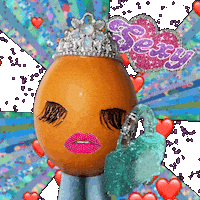 BaddieEgg hot sexy makeup queen Sticker
