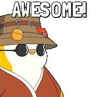 Love It Wow Sticker by Pudgy Penguins
