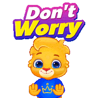 No Worries Smile Sticker by Lucas and Friends by RV AppStudios