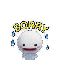 Sorry 3D Sticker by Assemblr