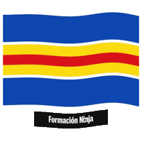 Flag Spain Sticker by Formación Ninja