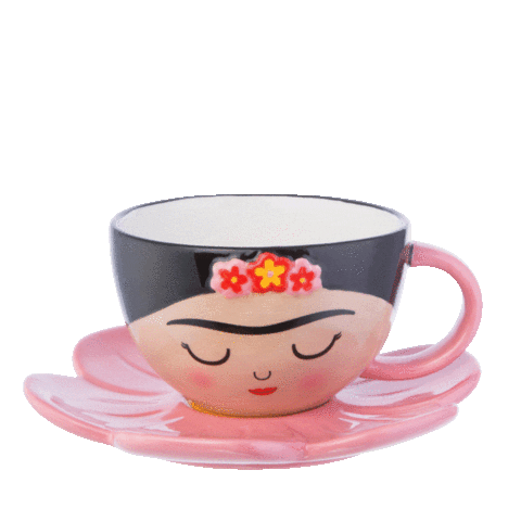 vanillavice giphyupload tea cha frida Sticker