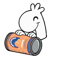 Peach Dose Sticker by Paulberger
